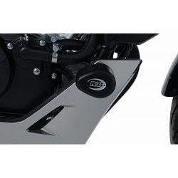 Tampons protection Aero noir Honda CB125R 2018-2020