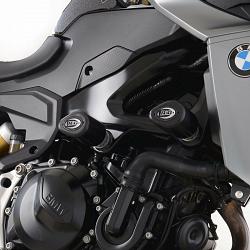 Tampons protection arriere Aero noir BMW F900R/XR 2020-2021