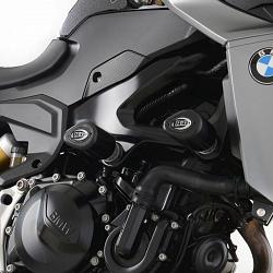 Tampons protection avant noir BMW F900R 2020-2021