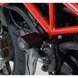 Tampons protection noir Ducati Hypermotard/Hyperstrada 939 2016-2018