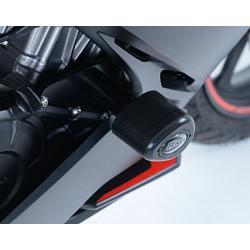 Tampons protection noir Honda CBR 250 R 2016