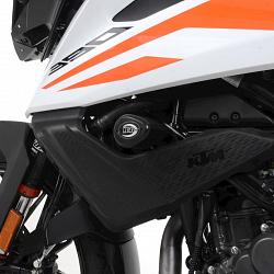 Tampons protection noir KTM 390 Adventure 2020-2021