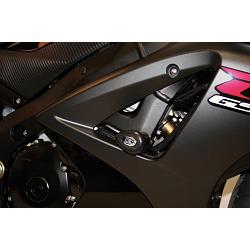 Tampons protection noir Suzuki GSX-R1000 2007-2016