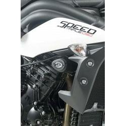 Tampons protection noir Triumph SPEED TRIPLE 1050 2011-2020