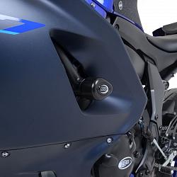 Tampons protection noir Yamaha R7 2022