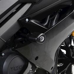 Tampons protection noir Yamaha YZF-R125 2019-2021