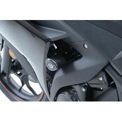 Tampons protections noir Yamaha YZF-R3 2015-2018