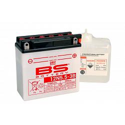 Batterie avec acide 12N5.5-3B GILERA SP02 125 1984-1994
