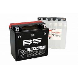 Batterie  sans entretien livree avec pack acide - BTX14L-BS