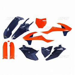 Kit plastiques Edition Limitee orange/bleu KTM SX85 2018-2022
