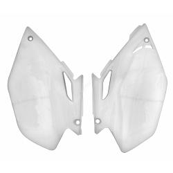PLAQUES LATERALES BLANC YAMAHA YZF250/450 2003-2005