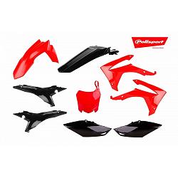 Kit plastiques rouge/noir Honda CRF250/450R 2013-2016