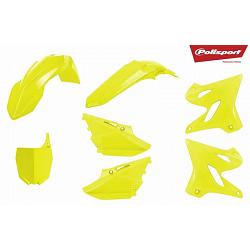 Kit plastique jaune fluo Yamaha YZ125/250 2014-2021