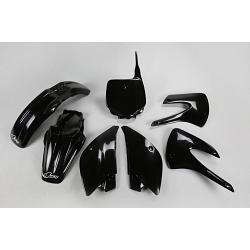 Kit plastique noir Kawasaki KX85 2001-2013
