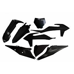 Kit plastiques UFO noir KTM SX/SXF 250/350 2019-2022