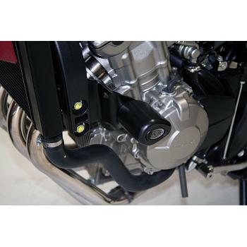 Tampons protection noir Honda CB600N/F Hornet 2007-2013