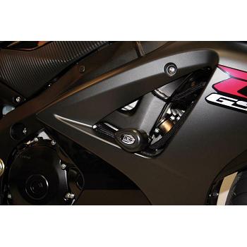 Tampons protection noir Suzuki GSX-R1000 2007-2016