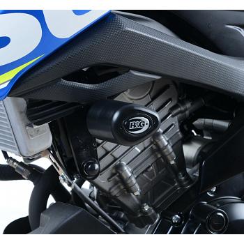 Tampons protection noir Suzuki GSX-S125 2018-2021