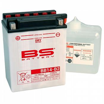 Batterie BB14-B2 HONDA XL 600 V TRANSALP 1987-1993