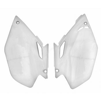 PLAQUES LATERALES BLANC YAMAHA YZF250/450 2003-2005