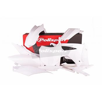 Kit plastique blanc Honda CRF250F/CRF450F 2014-2017