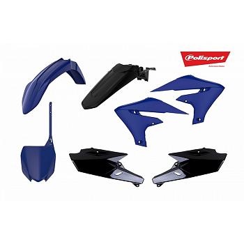 Kit plastiques bleu/noir Yamaha YZ250/450F 2014-2018