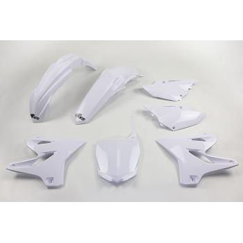 Kit plastique UFO blanc Yamaha YZ125/250 2015-2021