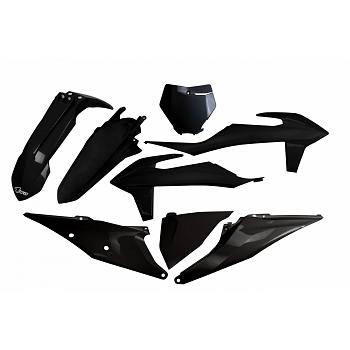Kit plastiques UFO noir KTM SX/SXF 250/350 2019-2022